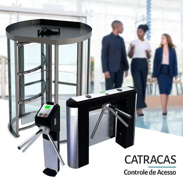 Catraca pedestal e catraca balcão