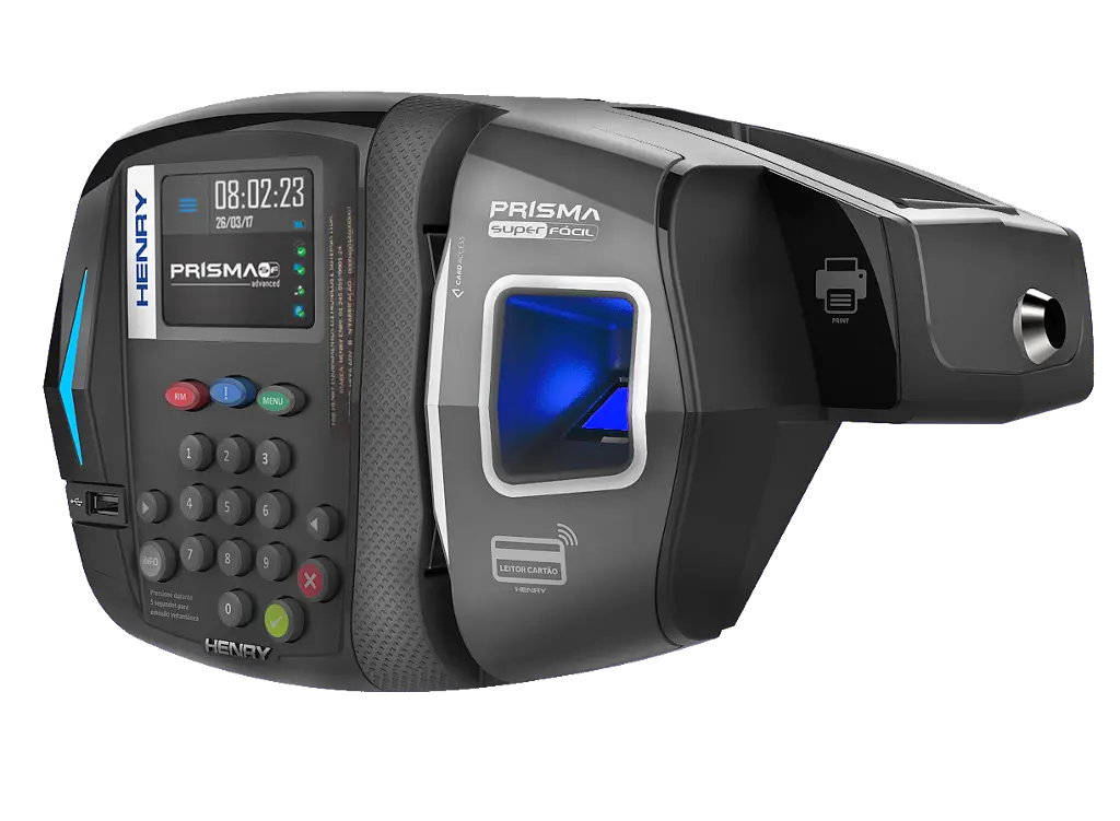 Relógio de ponto Prisma Super Fácil Advanced R2